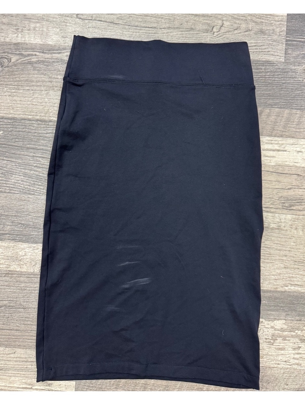Soho Girls Black Nylon Spandex Pencil Skirt Size L